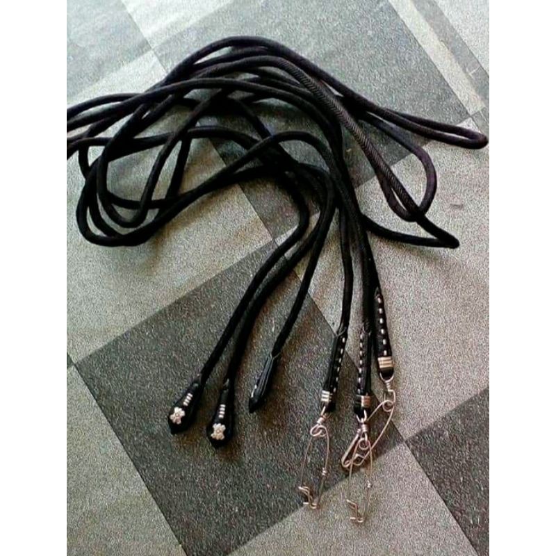 TALI TUNTUN ANJING - TALI BERBURU - TALI BENANG SAMBUNGAN KULIT PAKAI ACCESSORIES STAINLESS