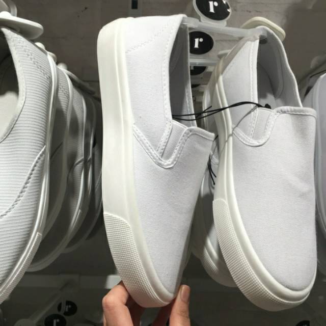 Sale - rubi slip on white polos 