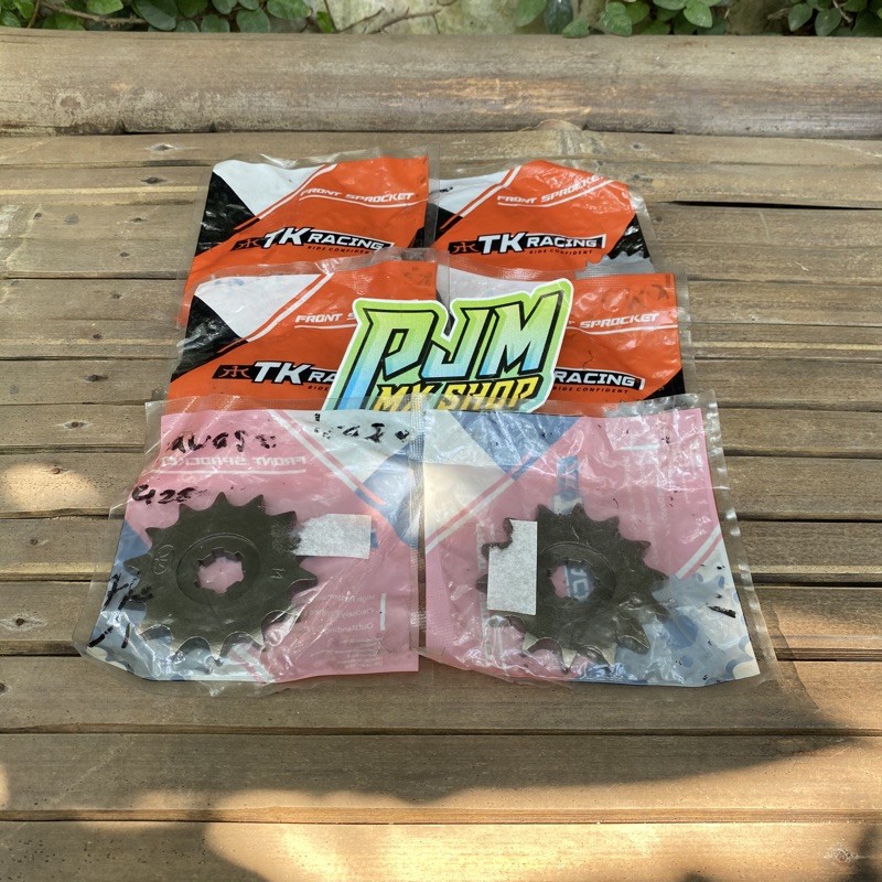 GEAR DEPAN KLX MERK TK RACING