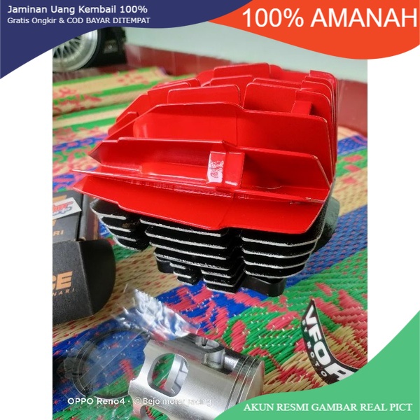 KOP NANAS RX KING ORIGINAL 18 G UDAH CAT PLUS SQUISH KUBAH NYA HEAD YZ BELIMBING ORIGINAL PNP RX KIN