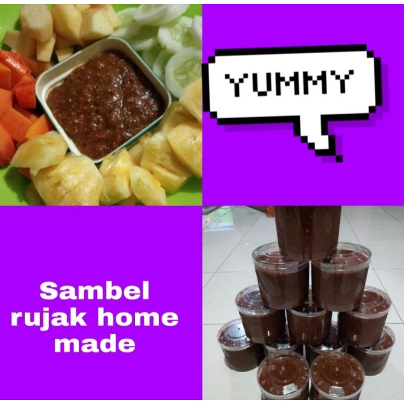 

Bumbu rujak Instan / Bumbu rujak Honje