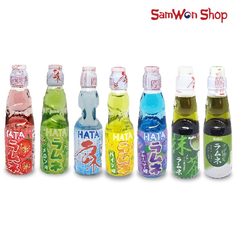 MINUM SODA ASLI JEPANG 200 ML / SOFT DRINK HATA RAMUNE