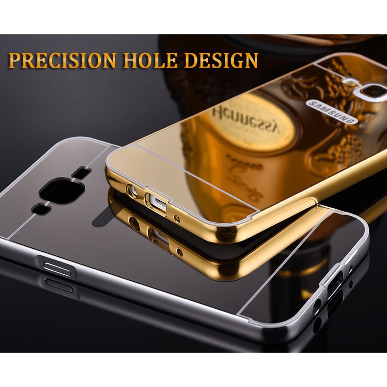 Bumper Mirror Case Samsung Galaxy J710 / J7 2016/Aluminium/Metal/Slide