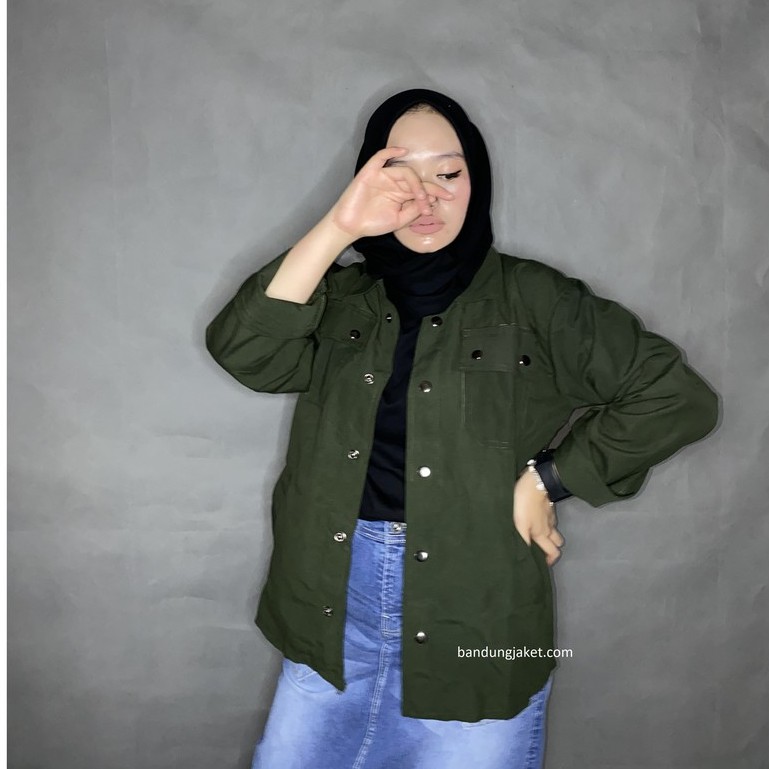 Jaket Semi Parka || Trucker Jacket || Size M - XXL