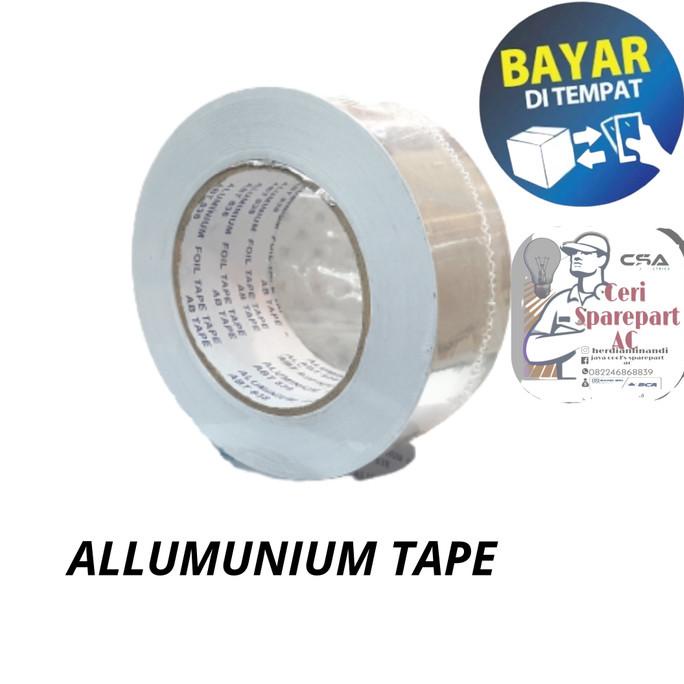 

] allumunium tape lakban isolasi allumunium