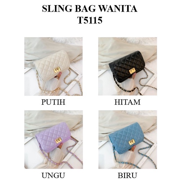 OSM JKT T5115 Tas Selempang Wanita / Sling Bag Wanita / Tas Fashion / Tas Import / Tas Wanita