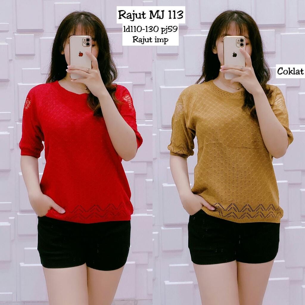 ATASAN RAJUT PREMIUM IMPORT MJ113#