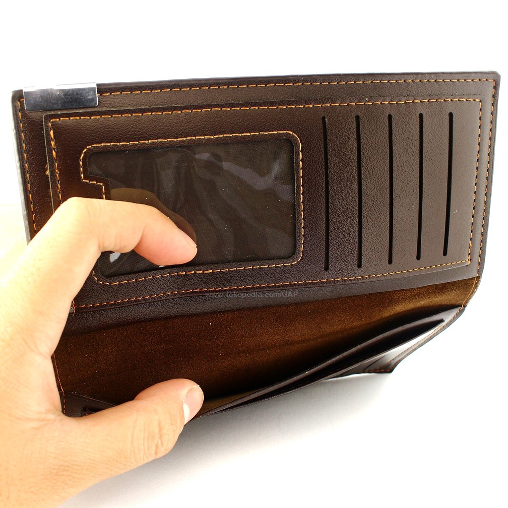 DOMPET KULIT PRIA PANJANG IMPORT BRANDED PROMO | MB WALLET MEISTER BLACK BROWN LONG WALLET PREMIUM