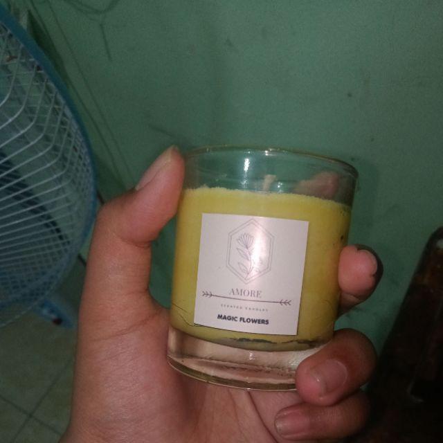 Premium Scented Candle - Lilin Aromatherapy Vegetable Natural Wax Kelapa Sawit 50gr Aromaterapi