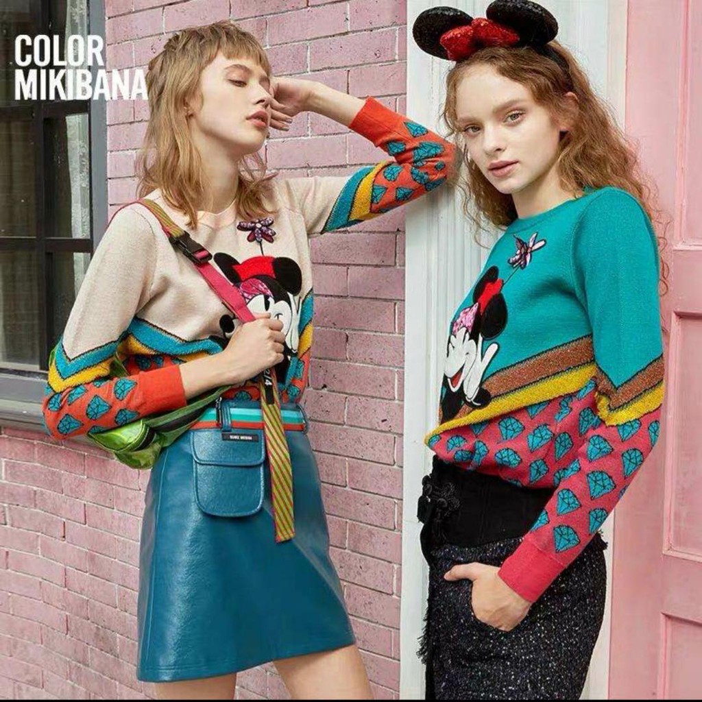 Sweater terlaris / sweater wanita murah / Sweater Motif Mini Import / sweater terbaru