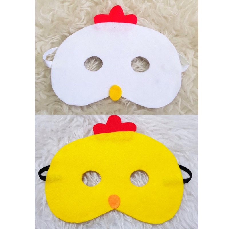 Topeng Karakter Ayam Kostum Ayam Chicken mask Bando Ayam Bebek Topeng Ayam Kostum Bebek Topeng Bebek