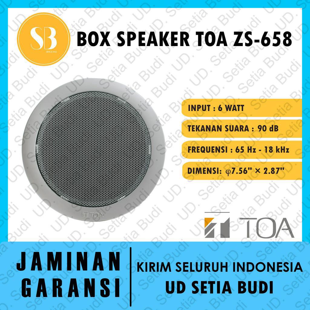 TOA ZS-658R Speaker Plafon Ceiling 6 Watt 658 R