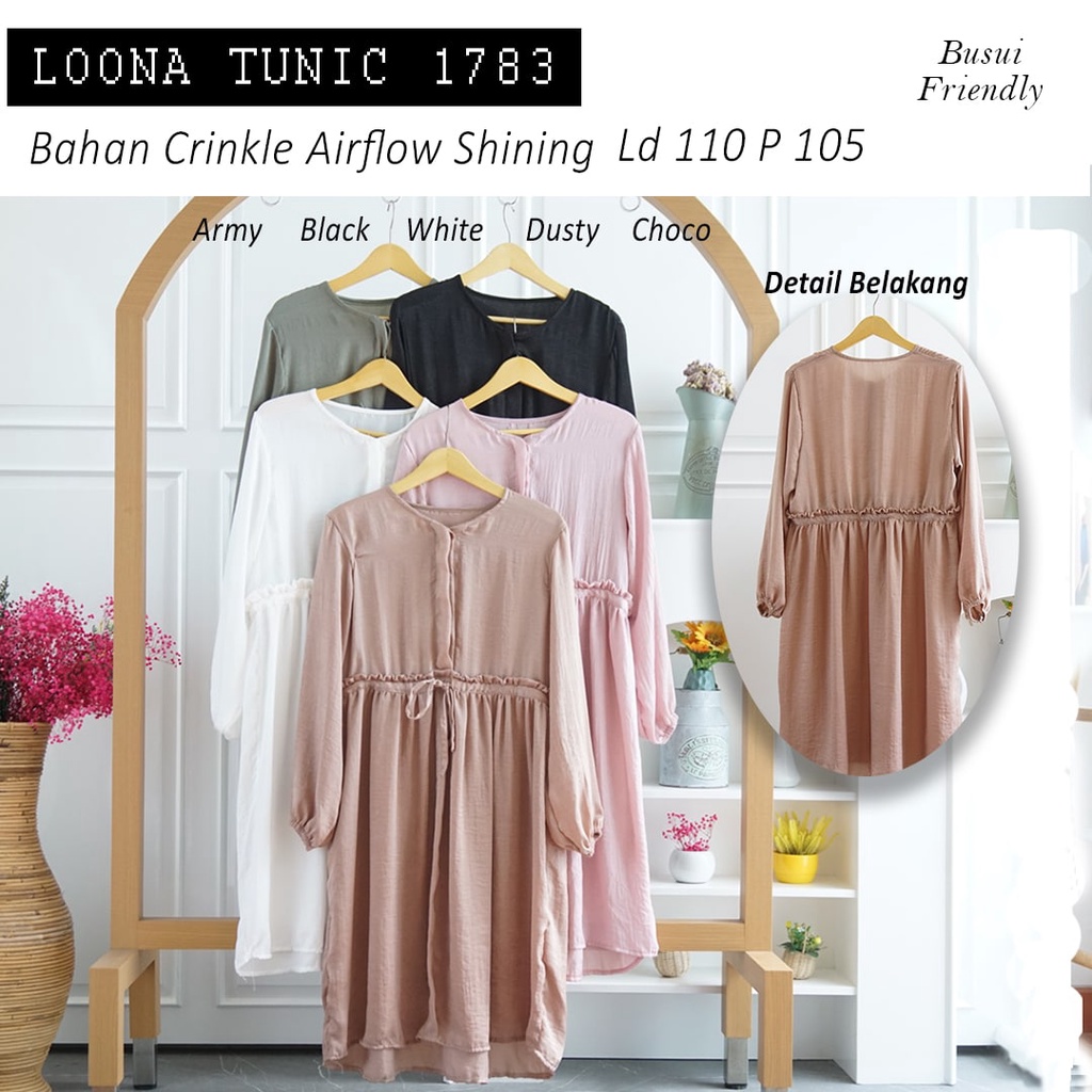 LOONA TUNIC / TUNIK / ATASAN WANITA