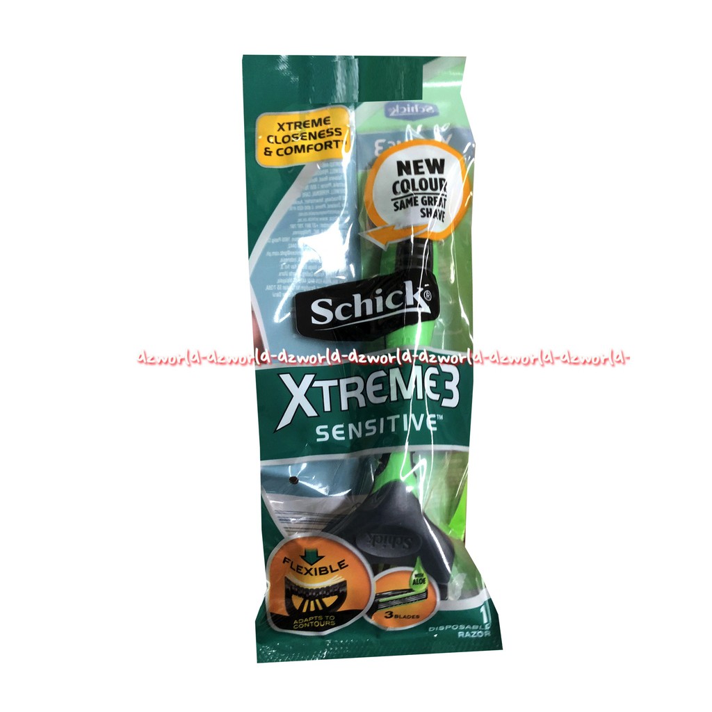 Schick Xtreme3 Sensitive Pisau Cukur Shick