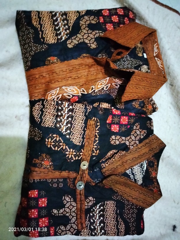 Promo 7.7  Couple Batik Motif Pulau M L Xl Xxl