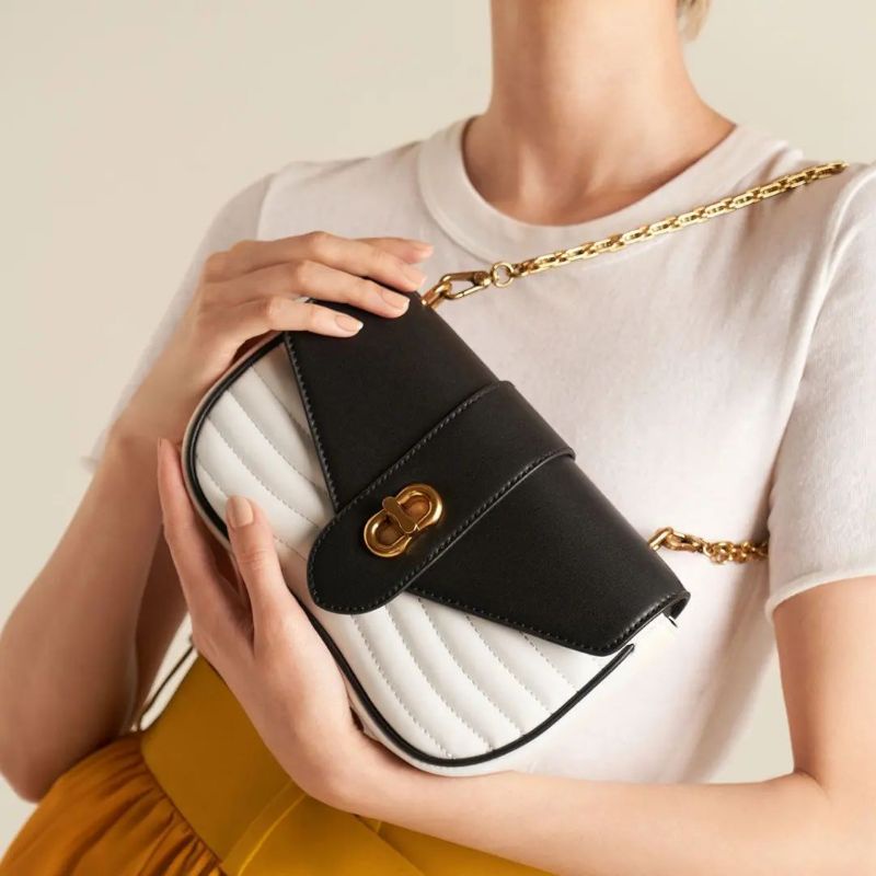 7.7 SALE | CK Aubrielle Chain-Handle Panelled Crossbody Bag