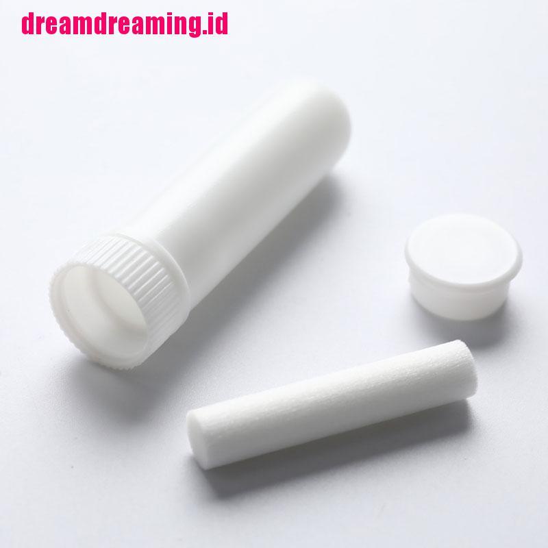 10pcs Tabung Inhaler Kosong Untuk Minyak Esensial Aromaterapi