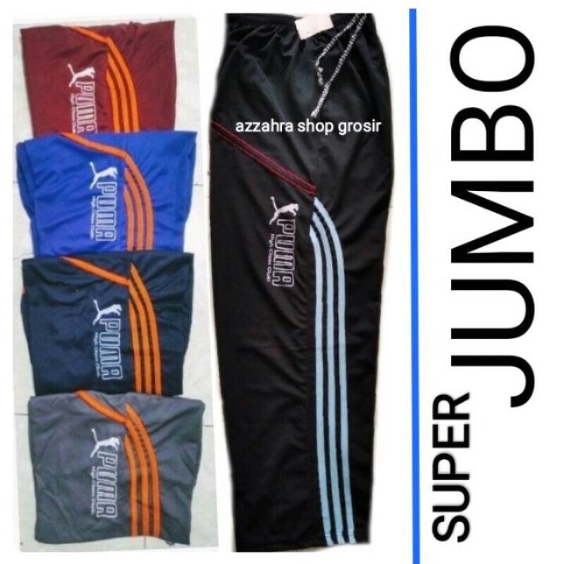 Celana Training Panjang Jumbo xxxl pria wanita murah