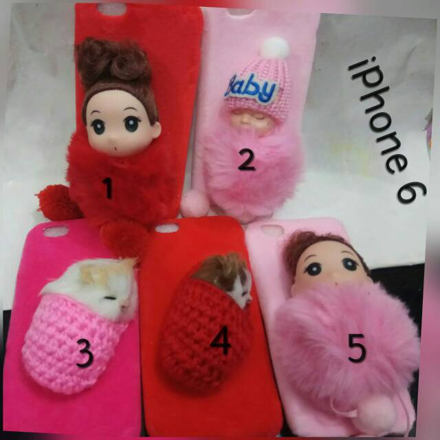 Case luxury bulu cute casing iphone 6