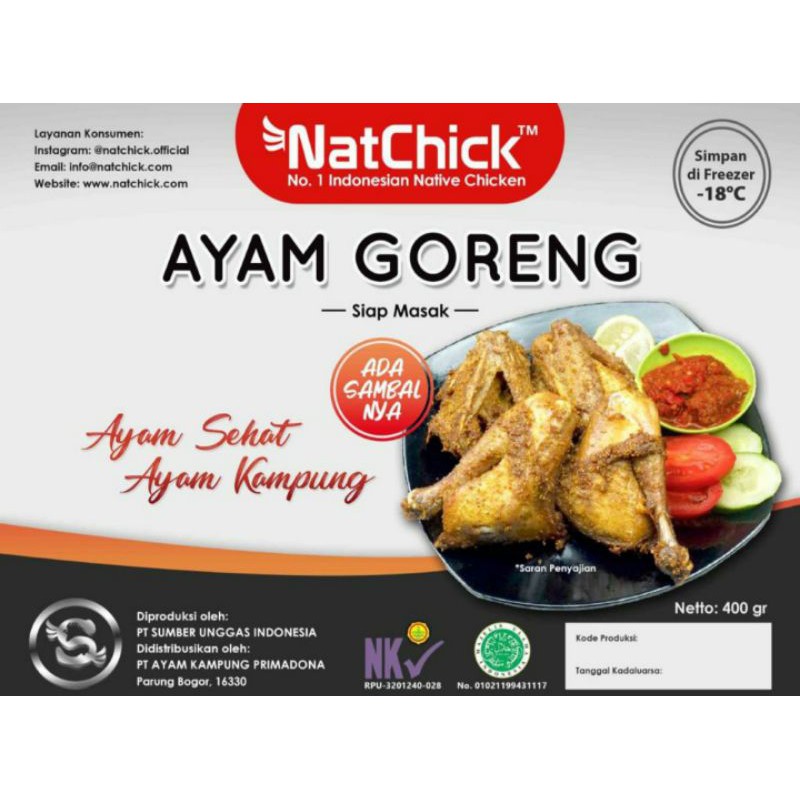 

Ayam goreng NatChick