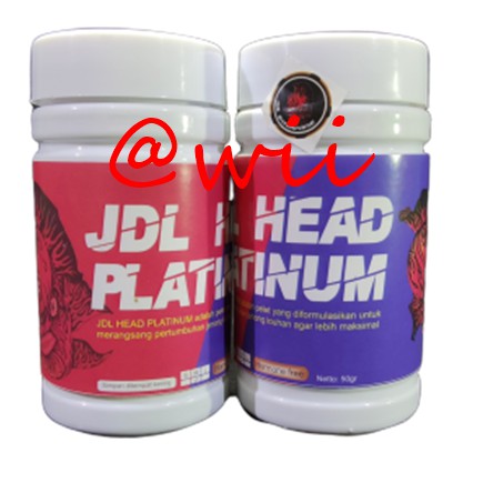 JDL Head Platinum 50gr Makanan Pelet Jenong Louhan ORIGINAL