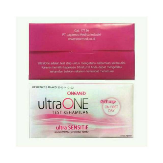 UltraONE Test Hamil Strip 10mIU (Onemed)