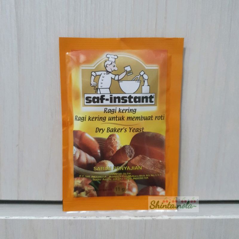 

saf instant ragi kering / dry baker's yeast 11gr