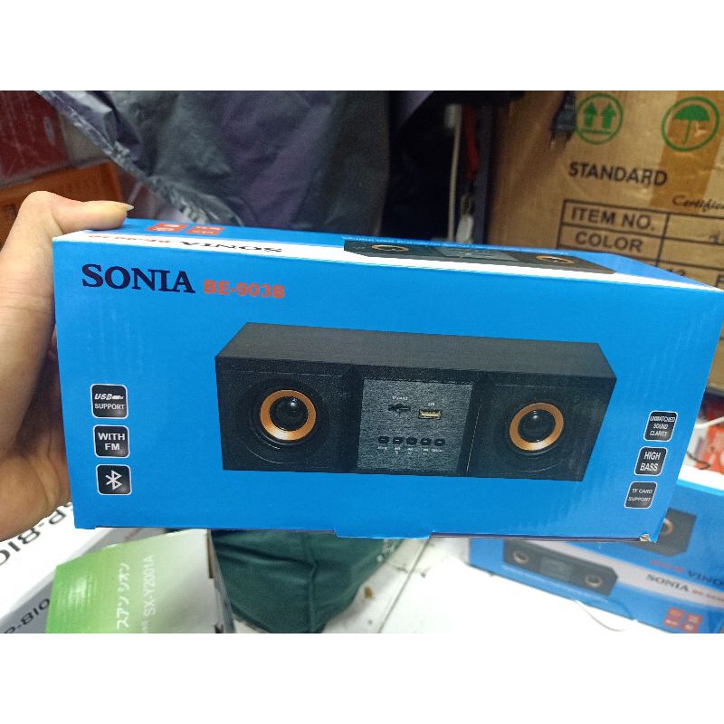 SPEAKER BLUETOOTH SONIA BE-903B - SPEAKER KOMPUTER &amp; LAPTOP