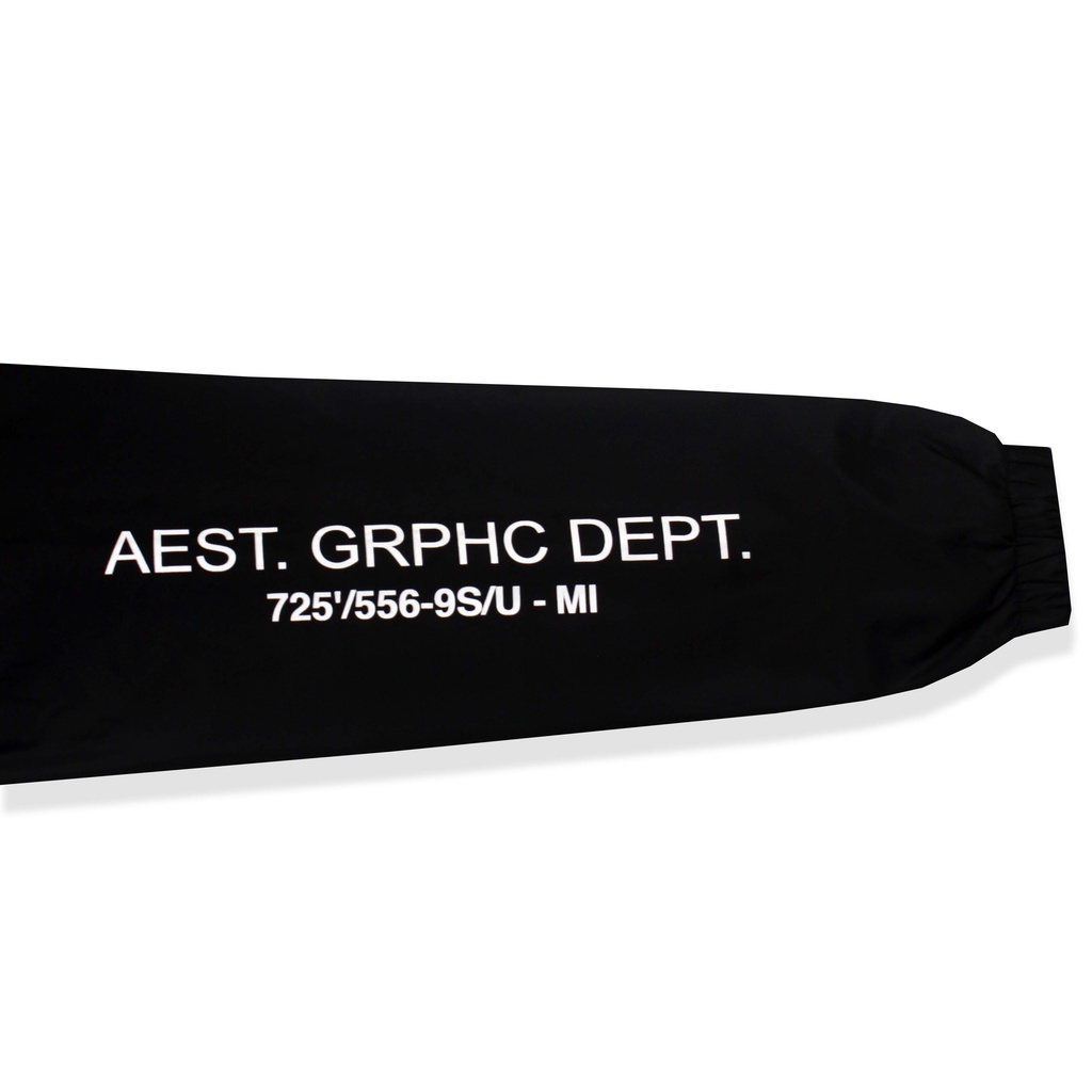 Stalker Jacket Coach - Surfing Hitam