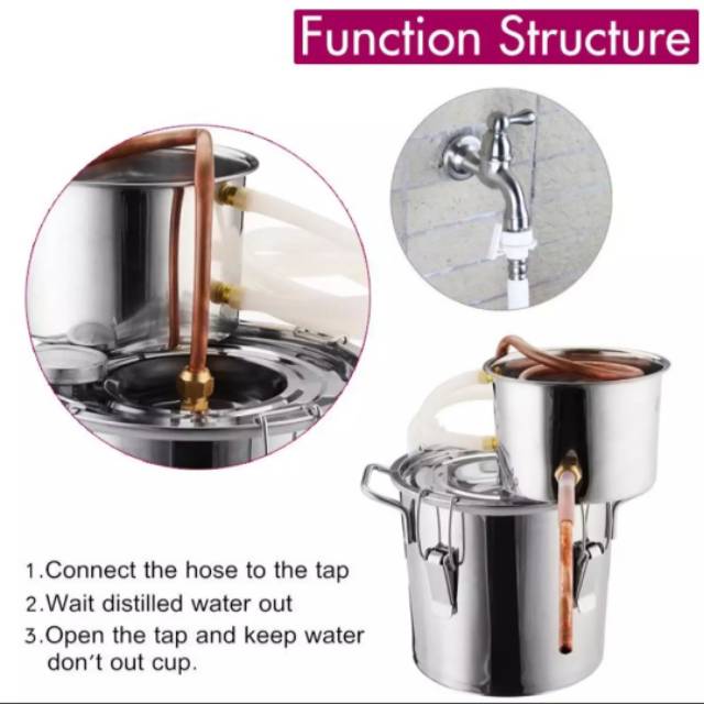 Alat Penyulingan Destilasi Shopee Indonesia