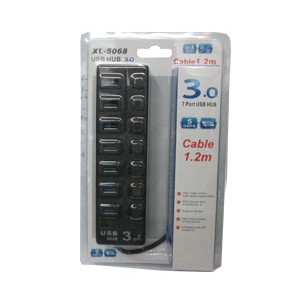 USB HUB 3.0 7 PORT SWITCH ON OFF / USB HUB 7PORT SWITCH / HUB 7 PORT / HUB SWITCH
