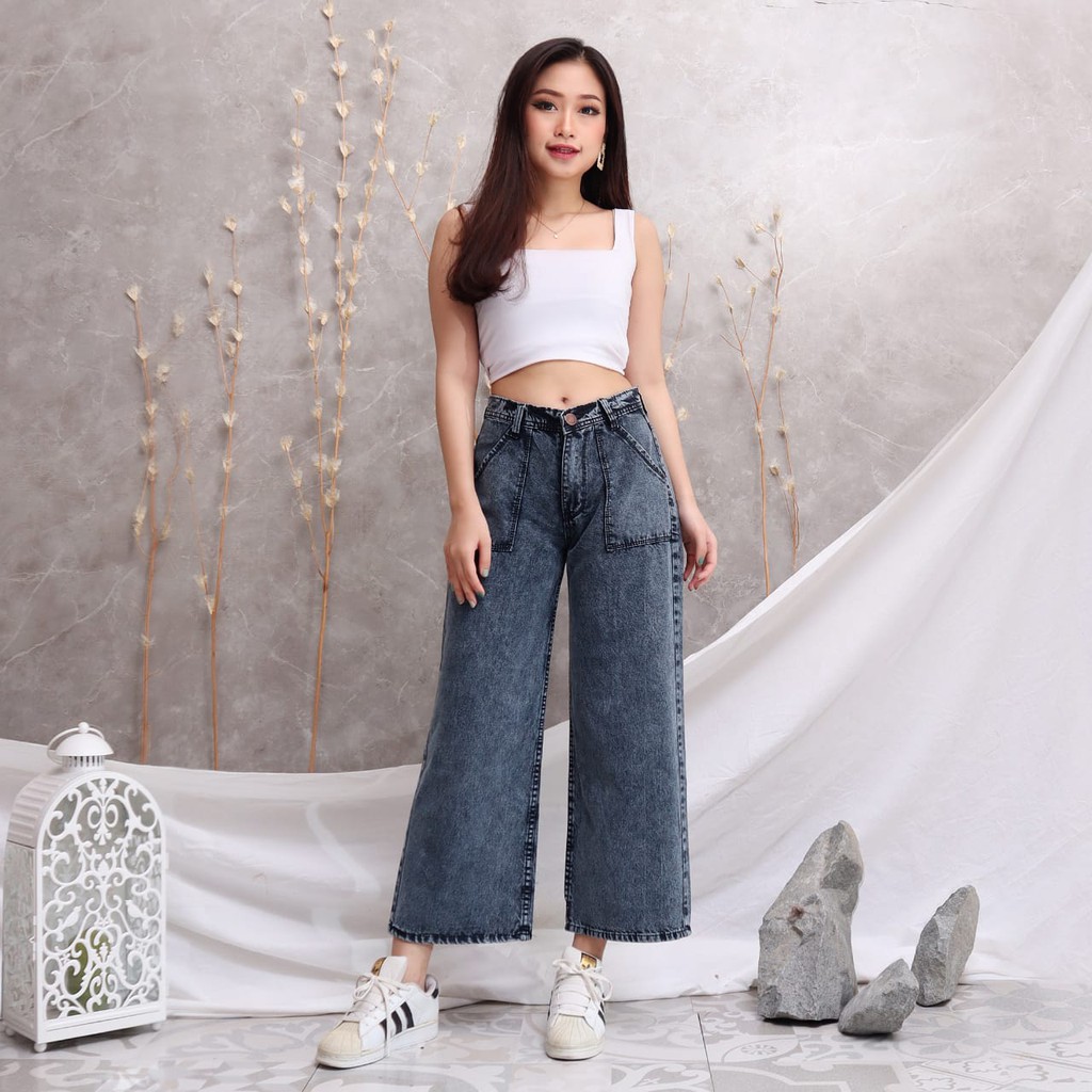 FWR - 27-34 MULAN KULOT JEANS FRINGE