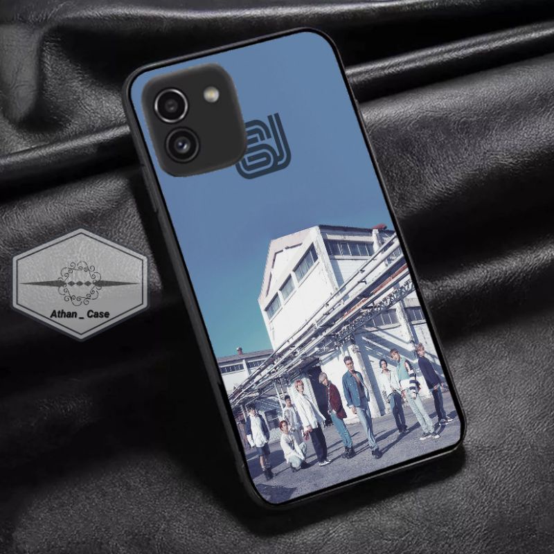 Athan Case Samsung Galaxy A03 Fashion Aesthetic Super Junior Suju K-Pop Unik Keren Series