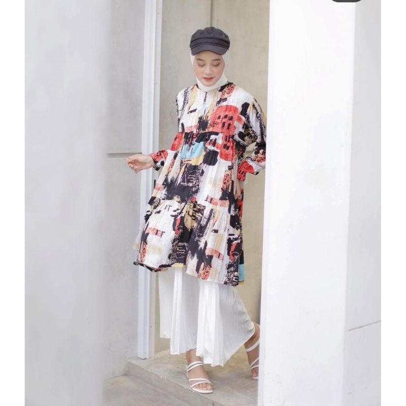 ENRU TUNIK BAHAN RAYON UNIQLO PREMIUM