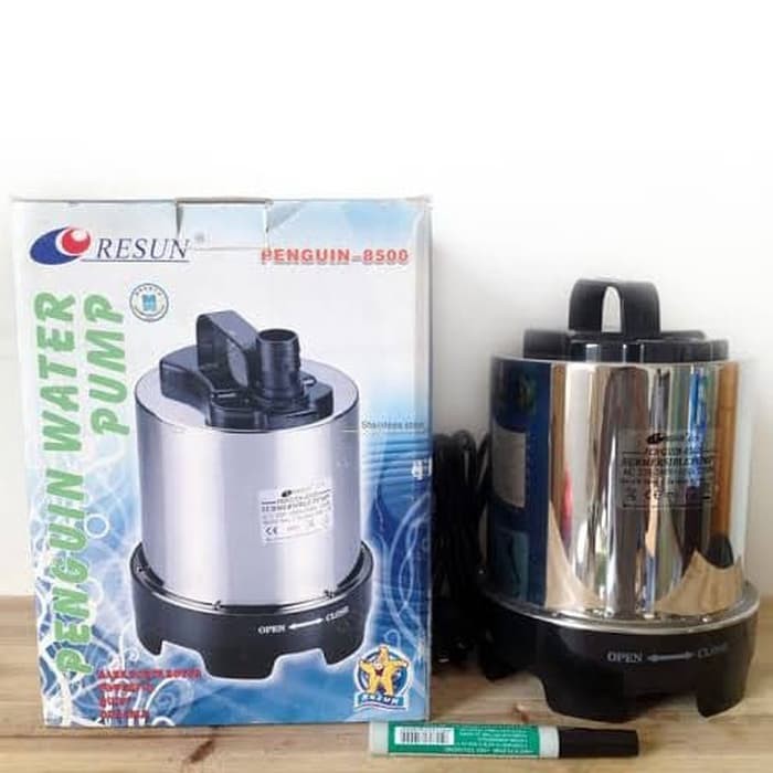 RESUN PENGUIN 2400 / 60 WATT / 2.6 METER / submersible pompa air kolam