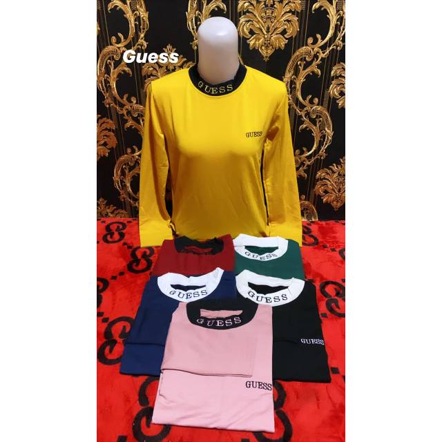 Kaos Guess lengan panjang