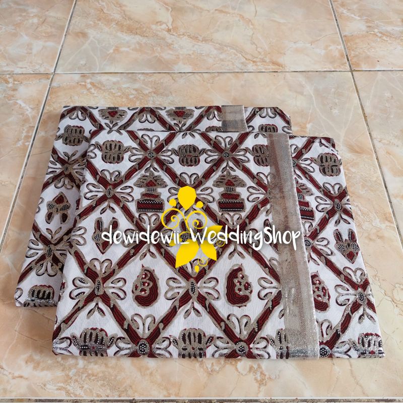 1set Jarik + Blangkon Pengantin, Motif Sido Mulyo