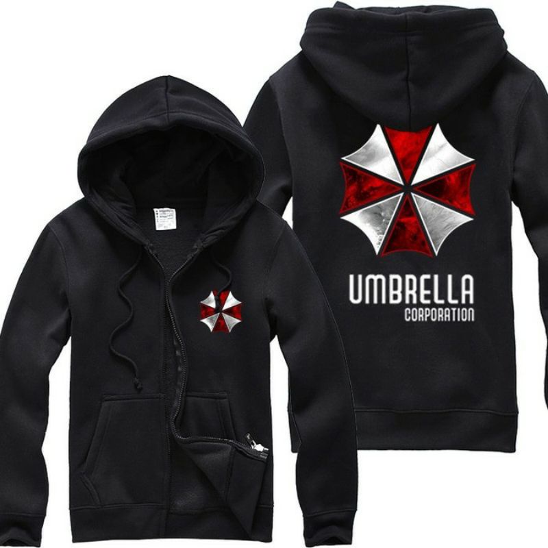 Hoodie Zipper Umbrella corporation