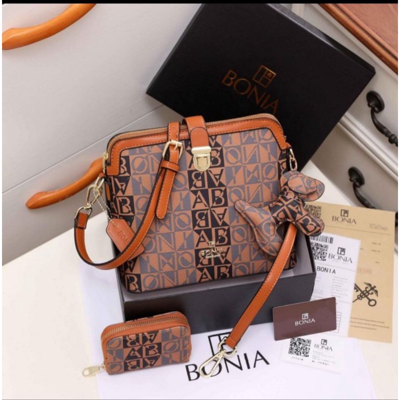 SET) SLINGBAG BONIA 18121  WITH BOX