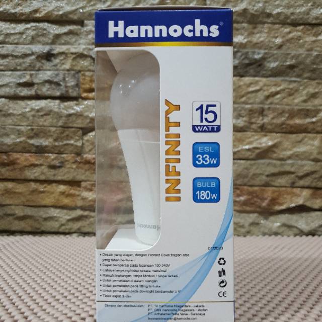 Lampu LED Hannochs 15 Watt INFINITY