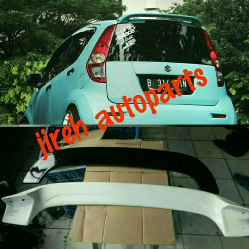 spoiler suzuki splash spoiler splash