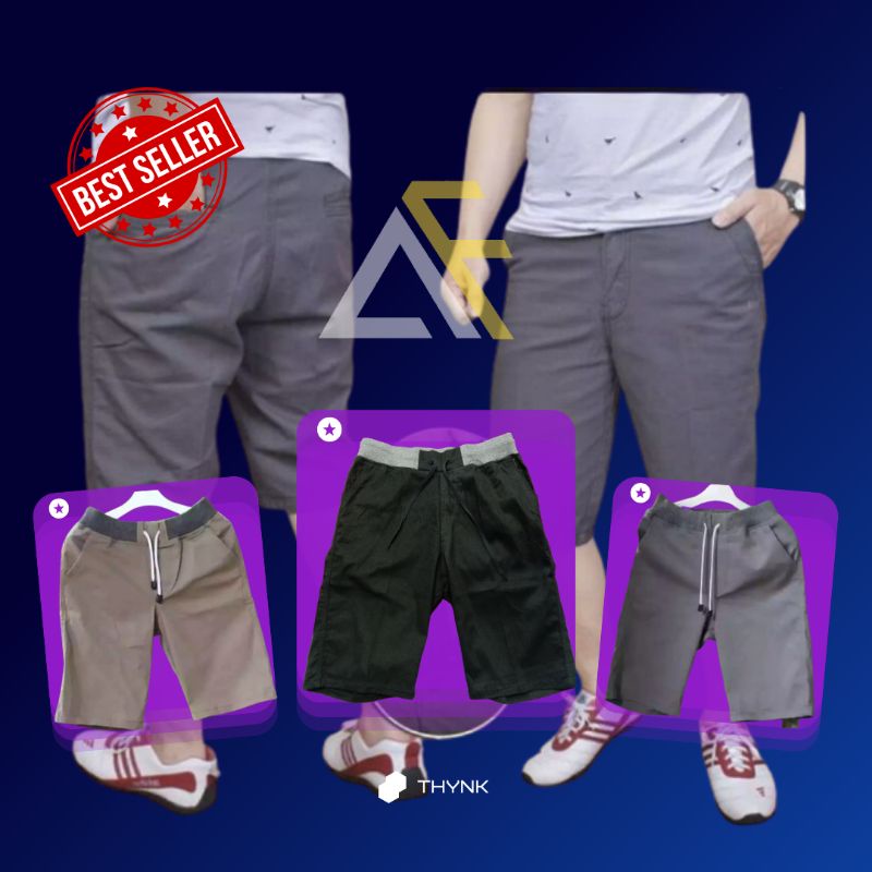 CHINOS PENDEK  CELANA CHINOS PENDEK PRIA  CHINOS PENDEK PRIA