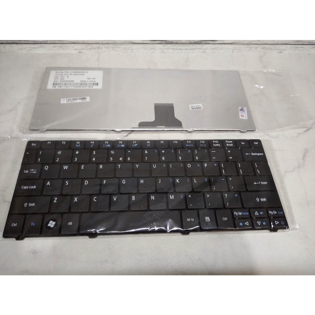 keyboard laptop acer aspire one 721 AO 722 753 752 753 D722 travelmate 8172