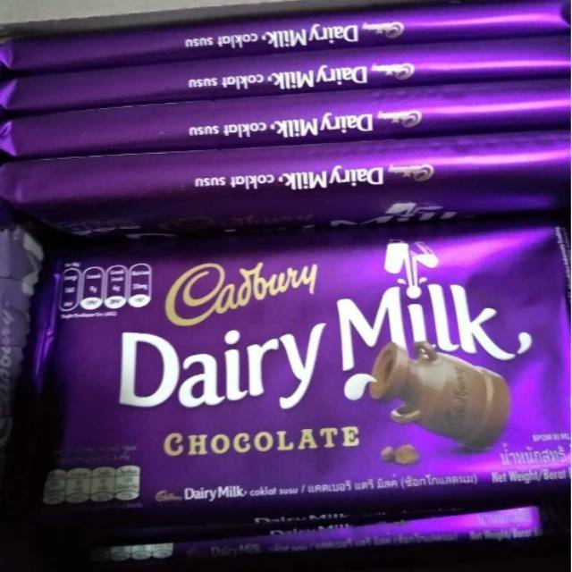 Coklat Cadbury Dairy Milk uk besar 165gr PROMO termurahExp MARET 2020