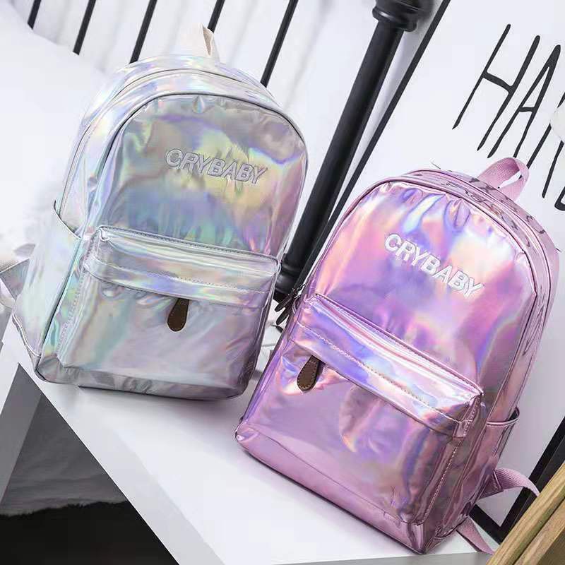 TAS RANSEL PVC WANITA GROSIR RANSEL SEKOLAH ANAK HIGHQUALITY BACKPACK MONOCHROME IMPORT TERMURAH