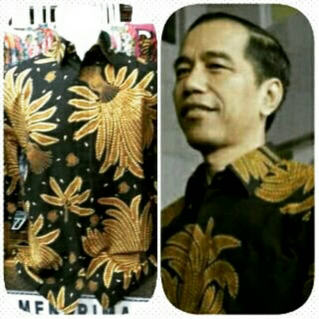 Kemeja batik jokowi