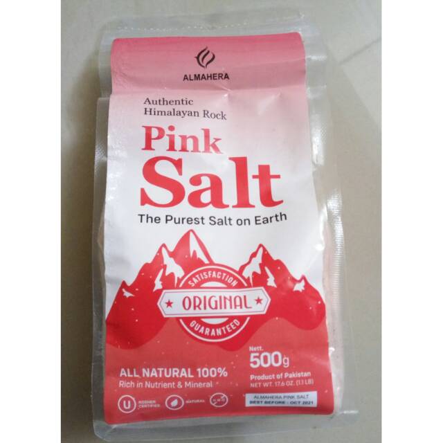 Garam Himalaya Halus 500gr, Pink Salt Almahera