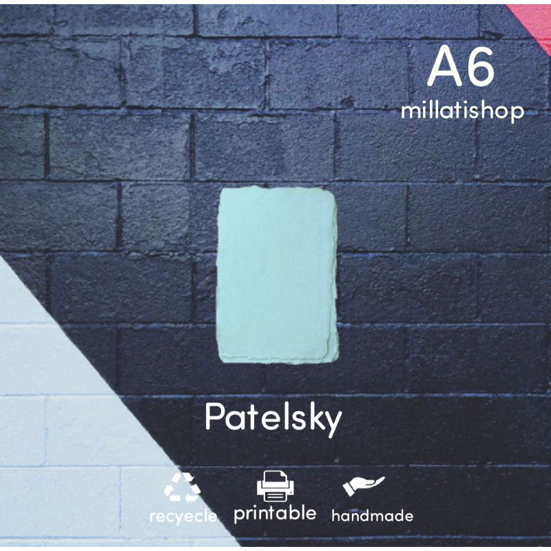 

KERTAS UNIK DARI DAUR ULANG PATELSKY COLOUR//A6//DIY//UNIK//