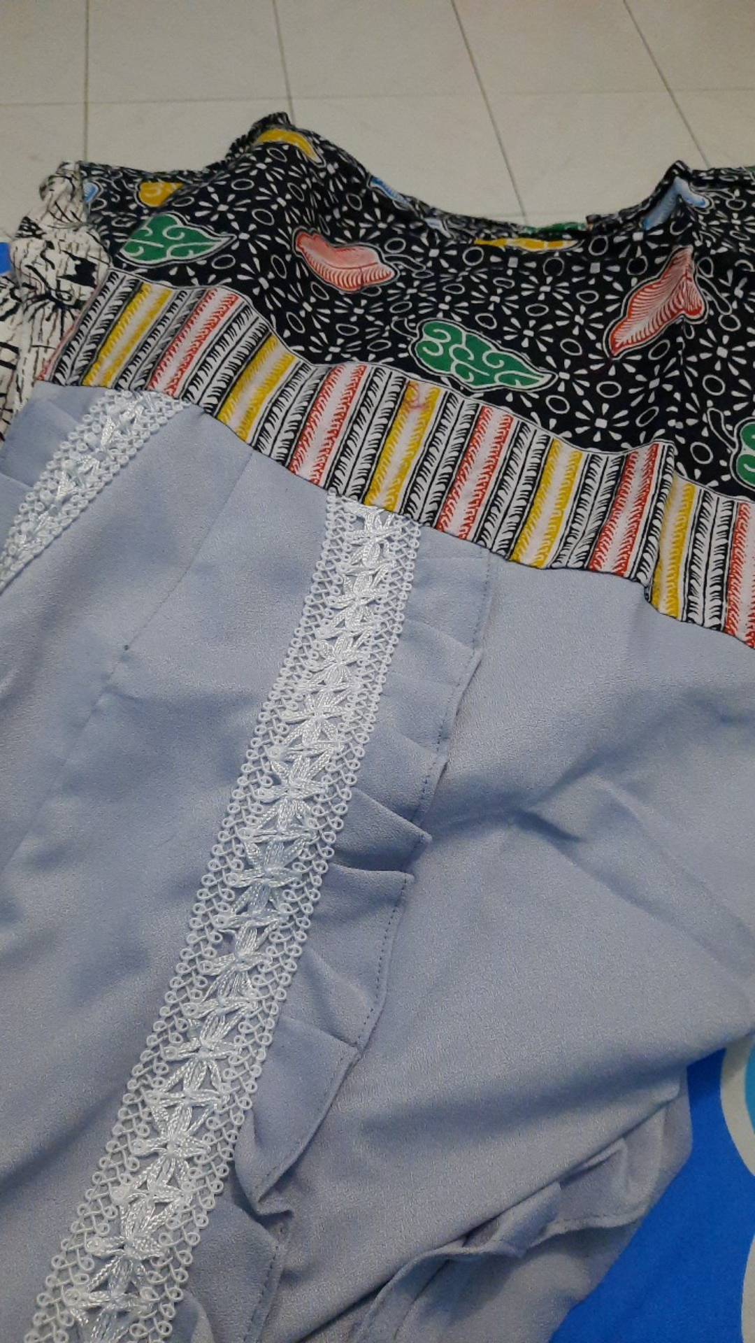 Batik Wanita Asj Sa Hrb026 Kenongo Kemeja Tosca Pendek