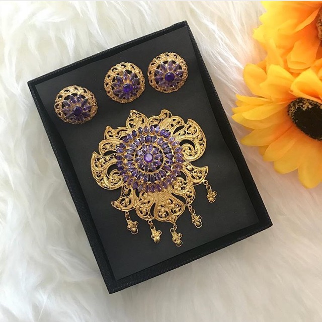 SET PERHIASAN BALI ALPAKA